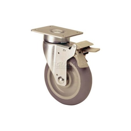 Global Equipment Hi-Tech Dual Locking Caster 400 Lb. Capacity 585369
